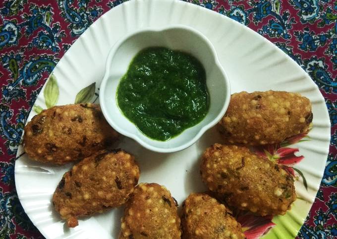 साबूदाना कटलेट (Sabudana cutlet recipe in Hindi) रेसिपी बनाने की विधि in Hindi by Mamta Dwivedi - Cookpad