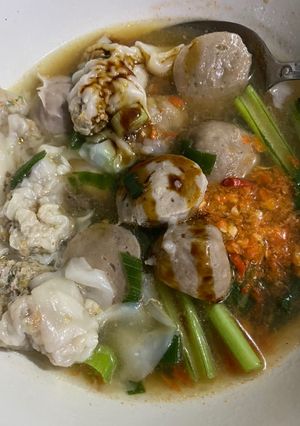 Foto resep Pangsit sederhana