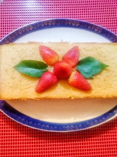 Una foto de Torta de vainilla