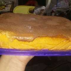 Una foto de Postre de Flan con Galletitas