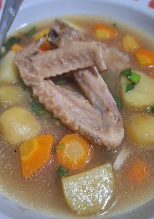 Foto resep Sop Ayam Pak Min Ala Aku