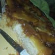 Torta de manzanas invertida