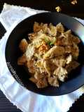 Pasta con carciofi e noci al profumo di limone