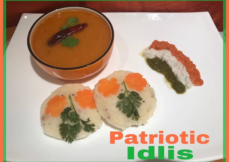Recipe of Yummy Patriotic Idlis