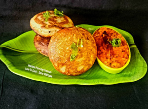 A picture of Sooji Bun Dosa (tiffin).