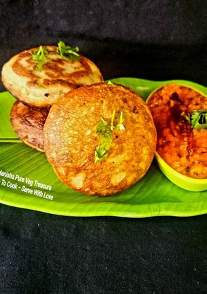 A picture of Sooji Bun Dosa - South Indian Breakfast - Tiffin.