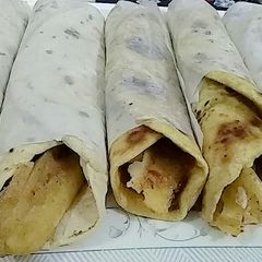 A picture of Roll paratha,.