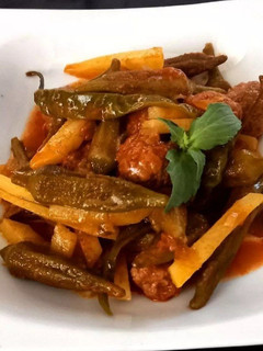 عکسی از دستور خوراک بامیه