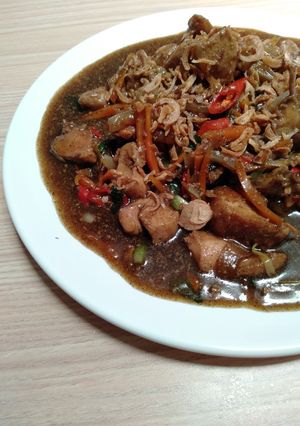 Foto resep Ayam Lada Hitam (Chicken Blackpepper)