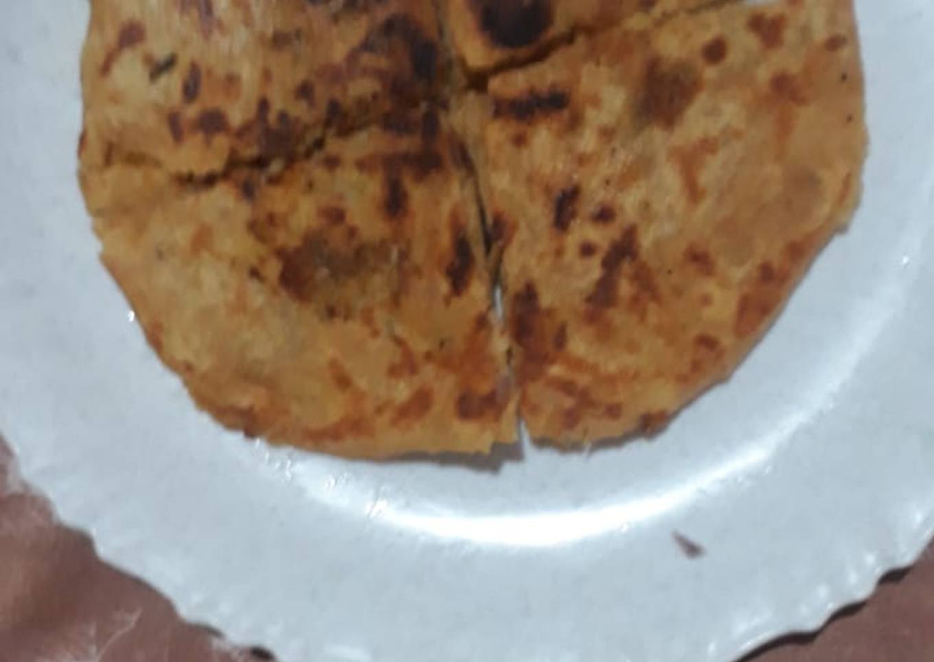 Aloo stuffed paratha