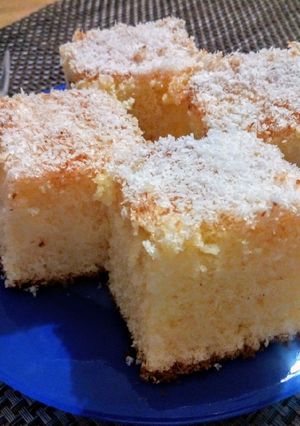 Mennyei kókuszos kocka recept fotója