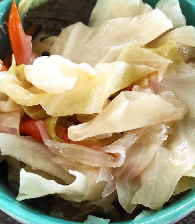 Una foto de Repollo en escabeche