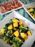 Patatas con acelgas al pimentón