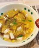 Soup bắp đậu non