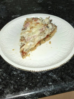 Una foto de Pastel de berenjena con queso