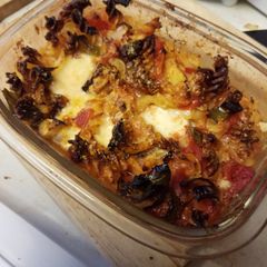 Vegetable pasta bake A picture of Vegetable pasta bake.
