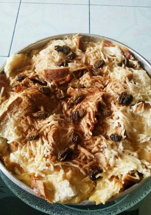 Foto resep Puding Roti tawar kukus #dirumahaja#weekendchalenge