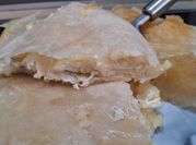 Une photo de tourte pomme de terre