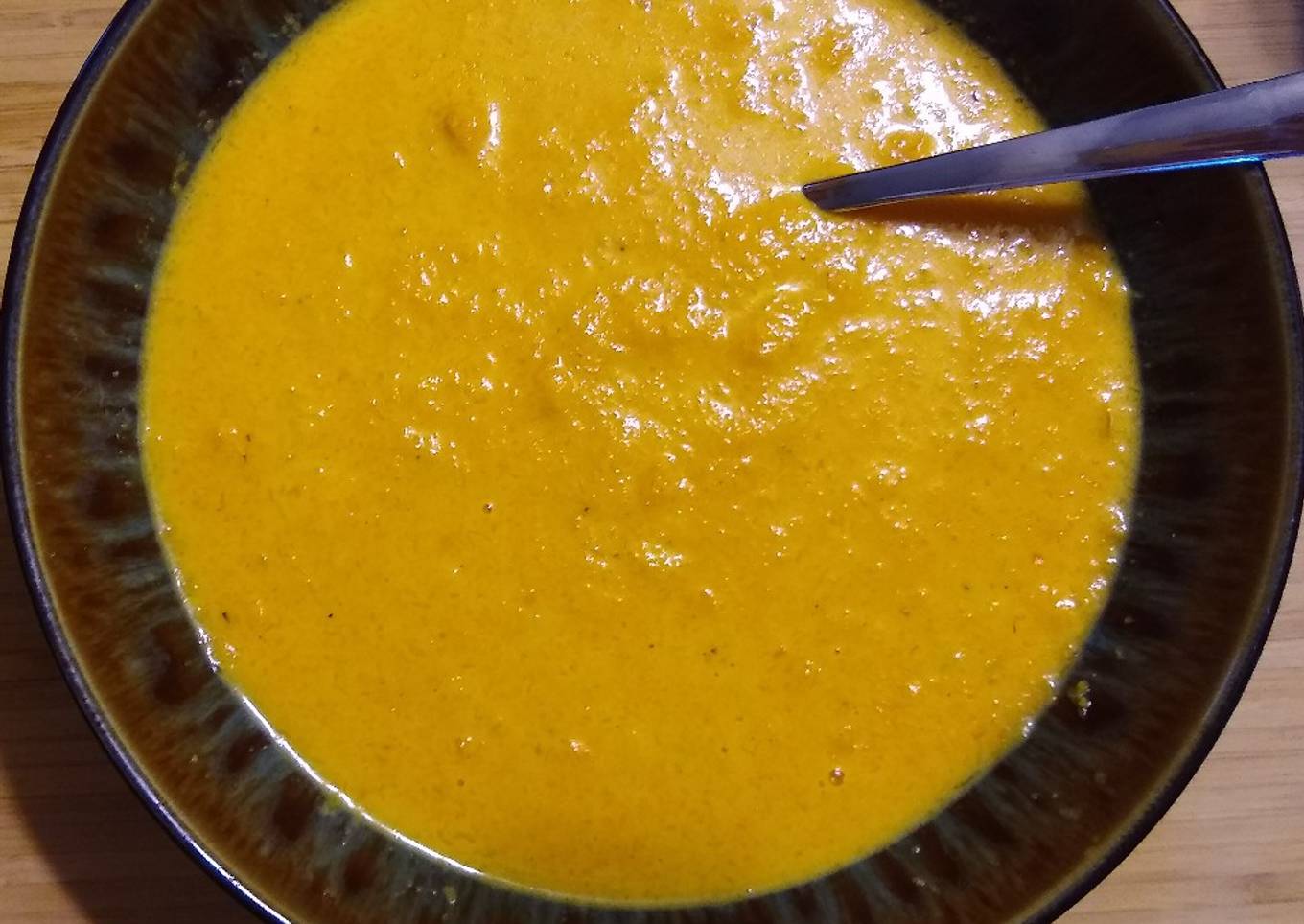 Roasted Butternut Squash & Carrot Soup