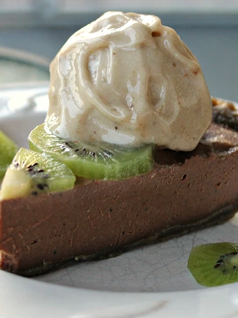 Simple Way Make Recipe Kiwi Chocolate Fudge Cheesecake that is Really Delicious, Addictive}