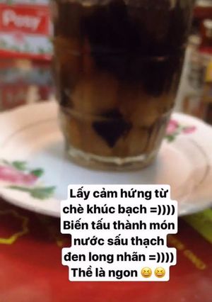 Hình của món Nước sấu sương sáo long nhãn :v.