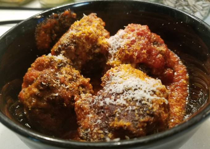 Recipe: Yummy Keto Gluten-Free Italian Meatballs