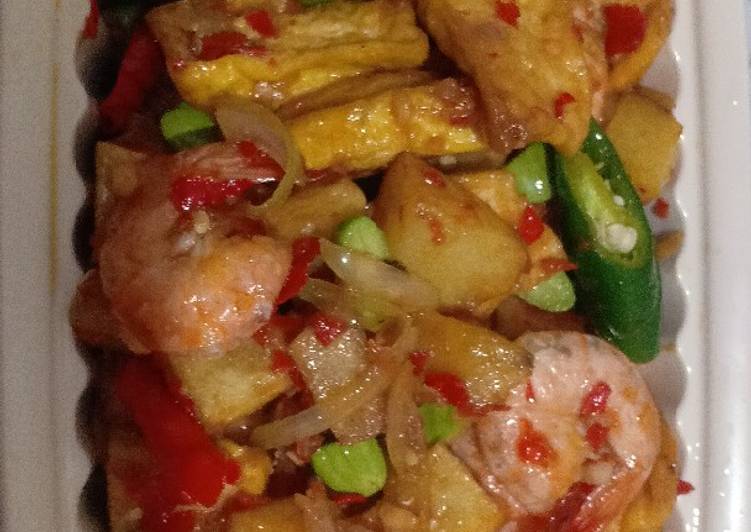 Cara Gampang Membuat Tumis udang pete, Bisa Manjain Lidah