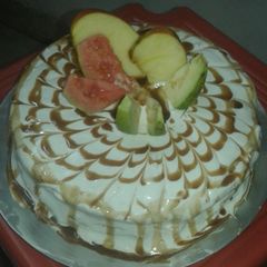 A picture of Mix fruit cake.