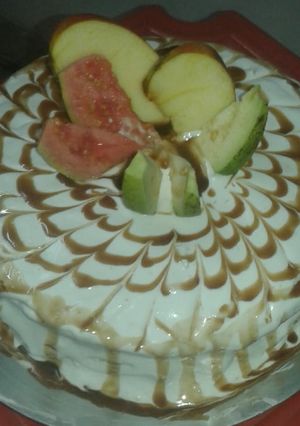 A picture of Mix fruit cake.