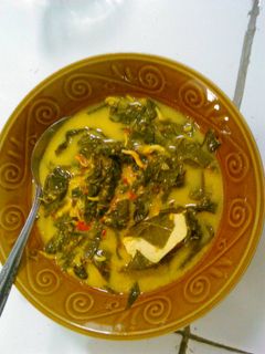 Foto resep Gulai daun singkong_teri medan_tahu