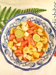 A picture of Mixed fruit salad.