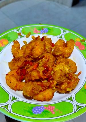 Foto resep Udang Crispy Cabe Garam