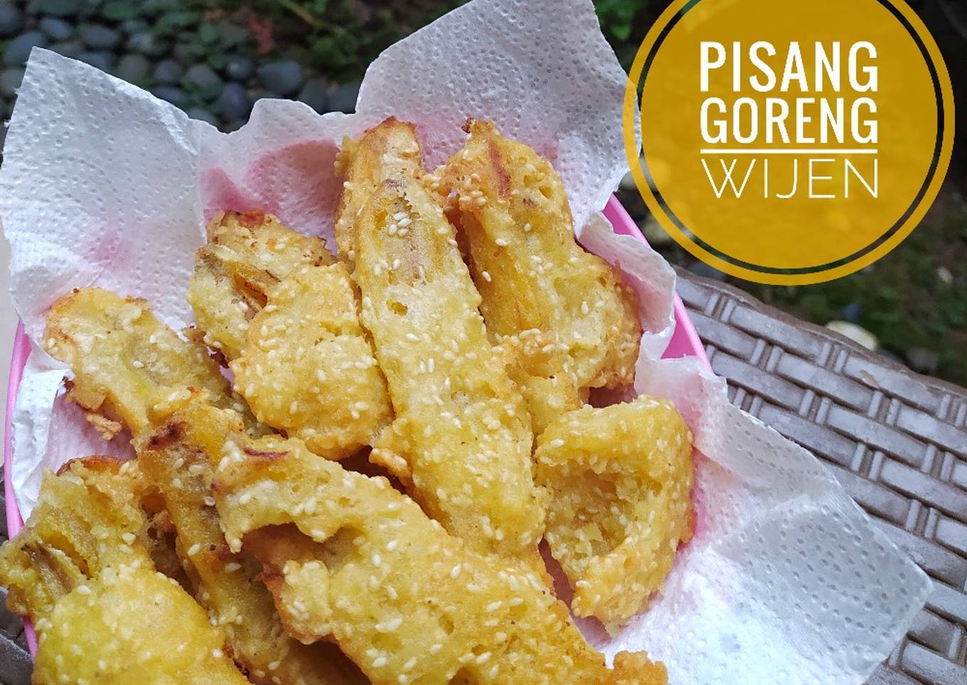 Pisang Goreng Wijen