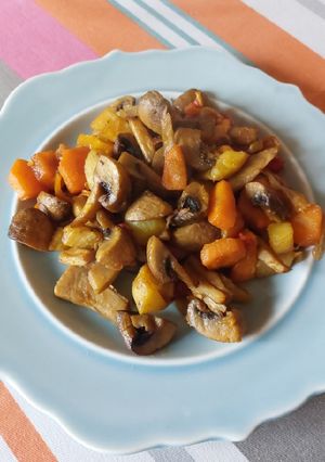 Φωτογραφία της συνταγής Ψητά Λαχανικά!!! 🍄🌶🥔🫑