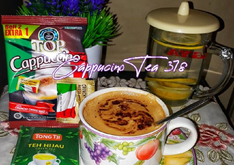 Resep Cappucino Tea Anti Gagal
