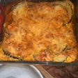 Pastel de calabacín y pollo