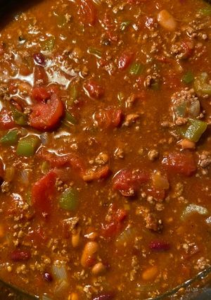 A picture of Yummy chili.