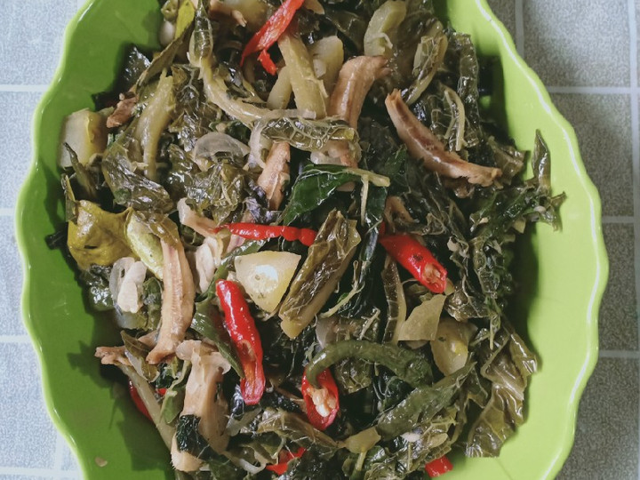 Langkah Mudah untuk Membuat Oseng daun pepaya teri yang Enak Banget