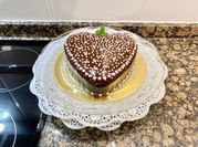 Una foto de harina de arroz chocolate amargo