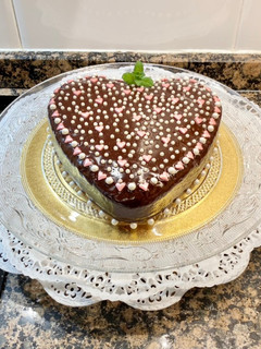 Una foto de Pastel corazón “ San Valentín”