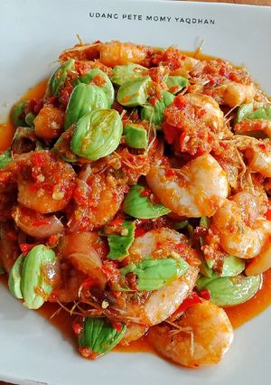 Foto resep Tumis udang pete pedas
