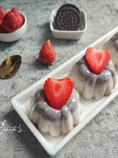 Foto resep Puding Susu Oreo