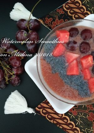 Foto resep Banana Watermelon Smoothies