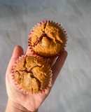 Teljes kiőrlésű, cukormentes muffin
