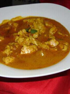 Una foto de Pollo al curry