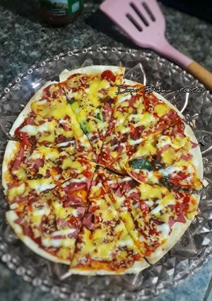 Foto resep Tortilla Pizza