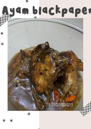 Foto resep Ayam Blackpaper super simple