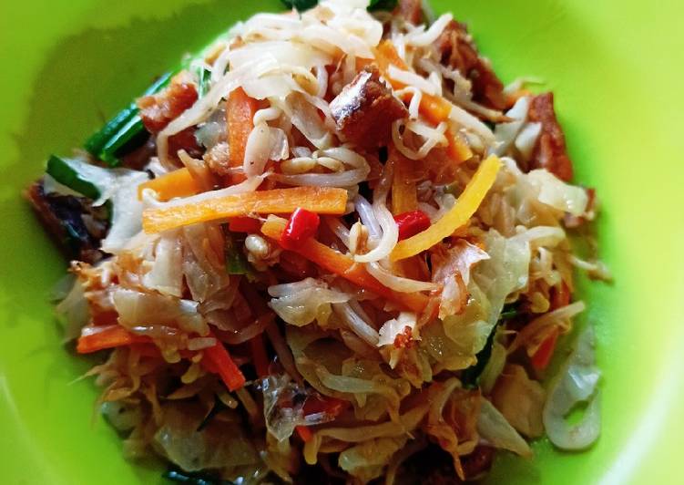 Tumis taoge jambal roti