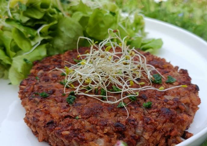 🌱 Galette végétale façon Steak haché de Zest' de Flow - Cookpad