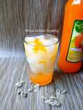 Es Nata De coco Sirup Jeruk
